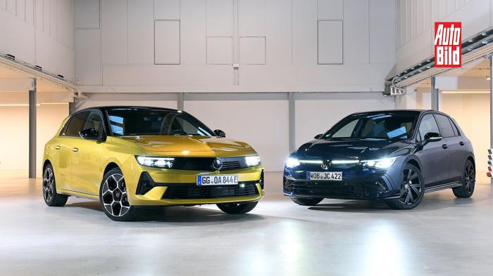 Opel Astra VS VW Golf: Νέος γύρος στη γερμανική μονομαχία 